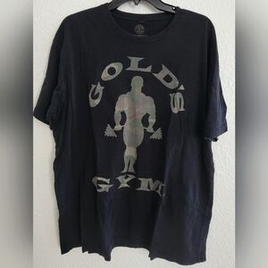 Brand New Gold's Gym Mens T Shirt Forest Camo Print Shirt XL